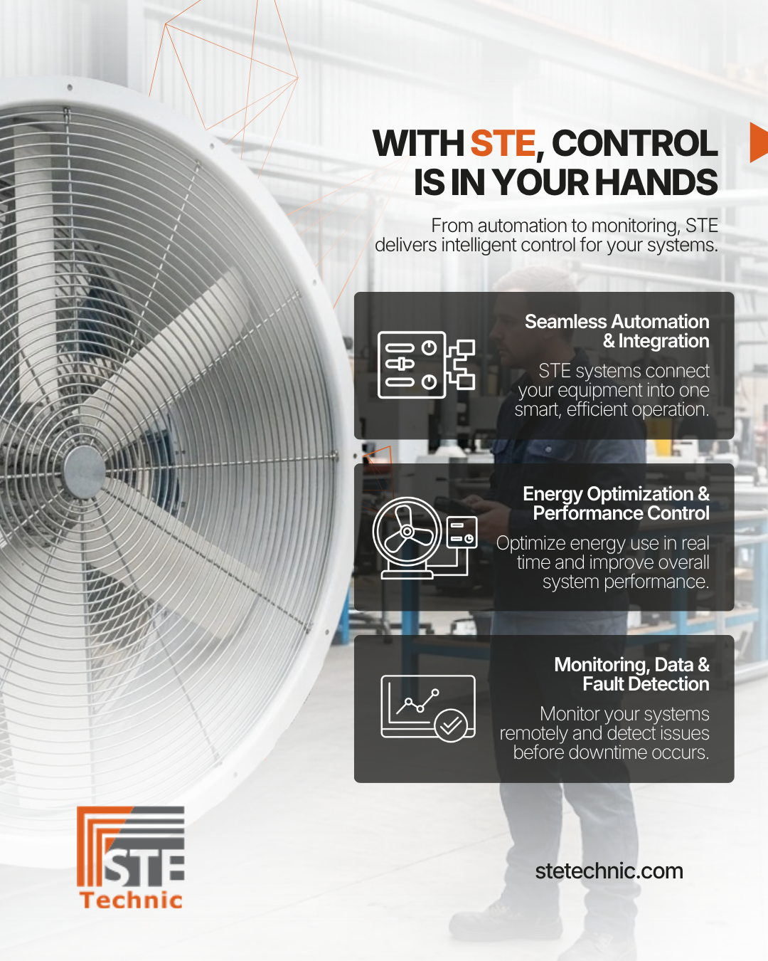 Ste İle Kontrol Sizin Elinizde