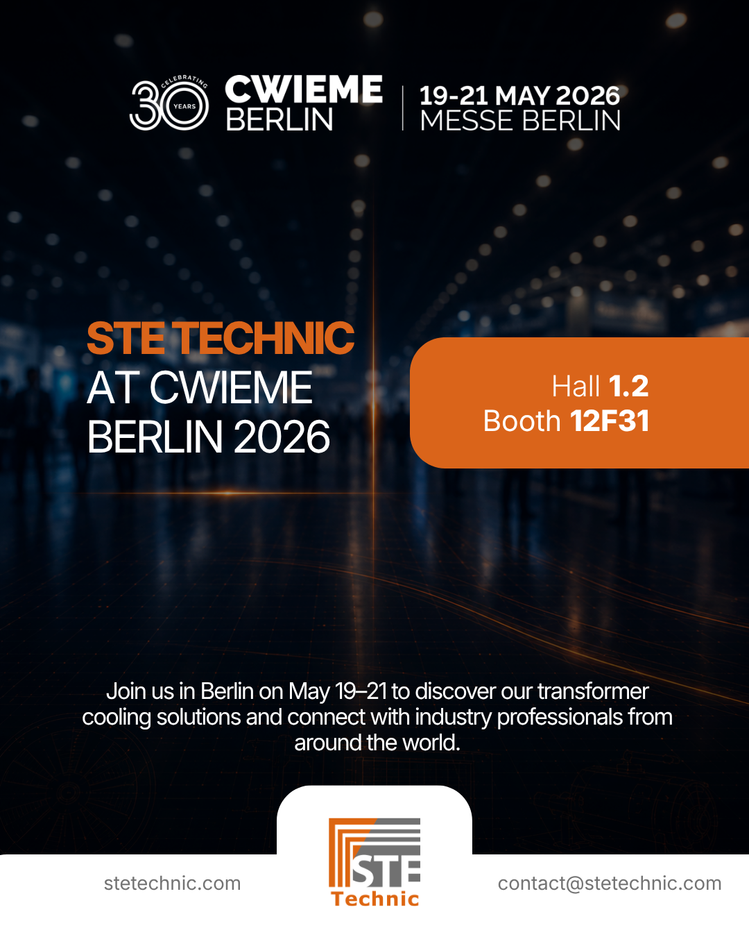 STE TECHNIC, CWIEME BERLIN 2026´da